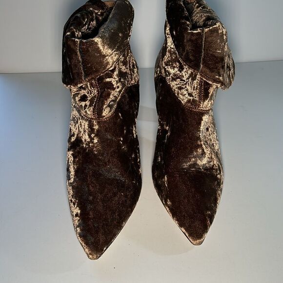 Free People Moonlight Velvet Booties - Picture 4 of 8